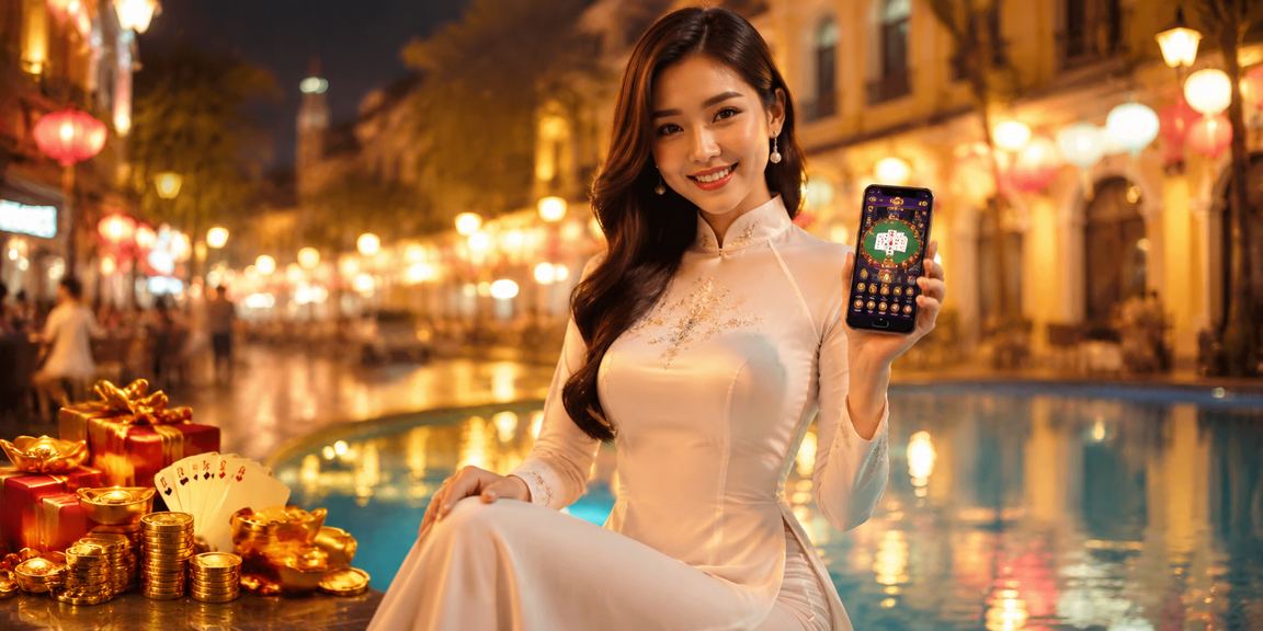 Trải nghiệm chơi bài trực tuyến tại Hà Nội với trang phục truyền thống Việt Nam