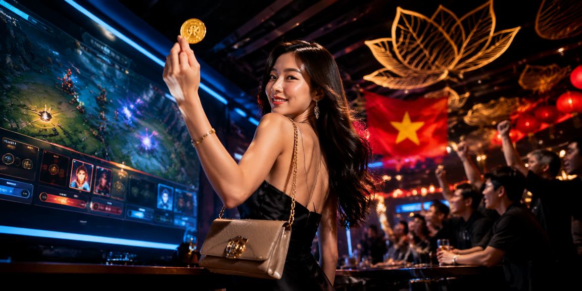 Người dùng trẻ tại Hà Nội sử dụng điện thoại để đặt cược esports và thể thao trực tuyến